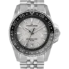 Ανδρικό ρολόι Jacques Lemans με textured ασημί καντράν και ατσάλινο μπρασελέ