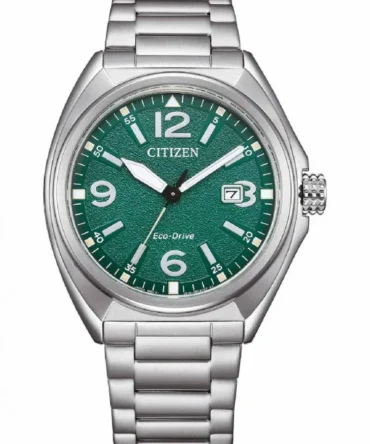Ρολόι CITIZEN Eco-Drive Green Dial AW1571-76X