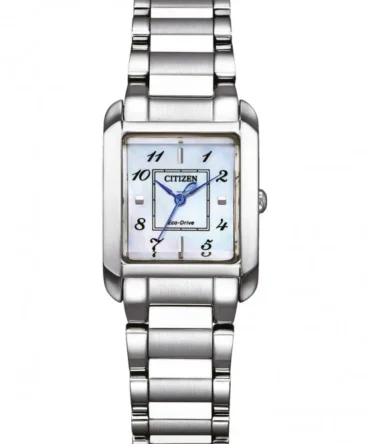 Ρολόι Citizen Eco-Drive με Mother of Pearl Καντράν EW5600-87D